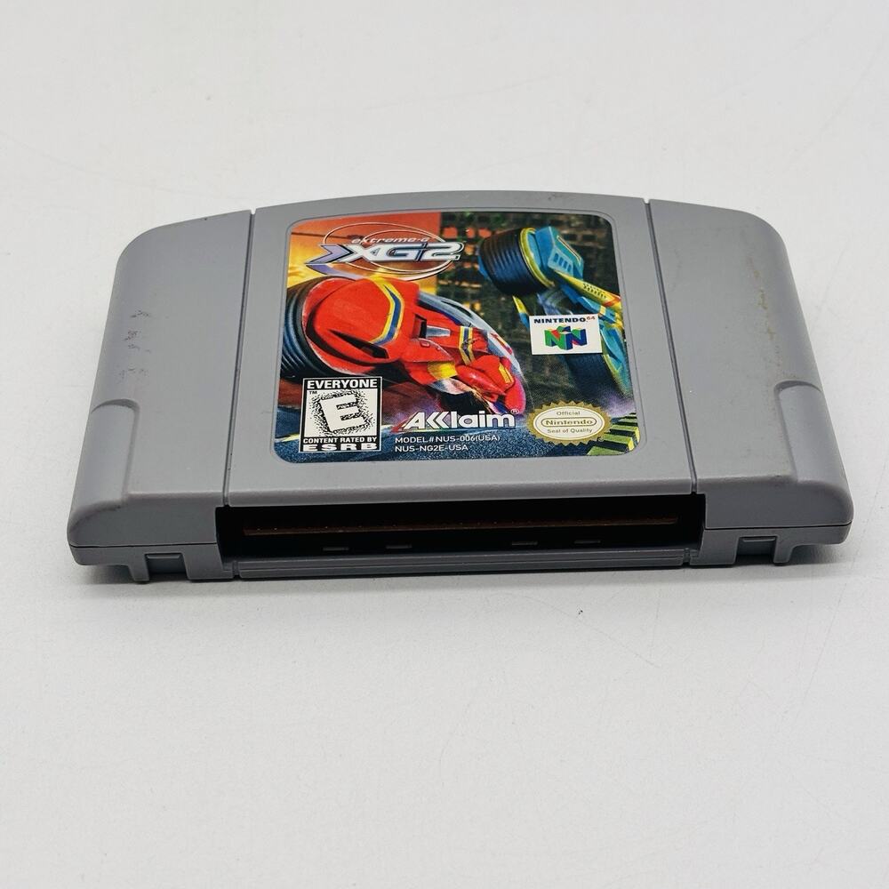 Extreme XG2 Racing Nintendo 64 N64 Authentic Cleaned Tested Works - Picture 8 of 11